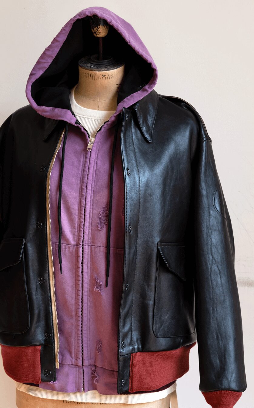 THE MAGUEY　DAMAGE WORK HOODIE