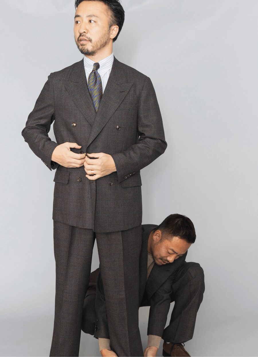 illbe × YAMAGUCHI STORE　6B DOUBLE SET UP SUIT