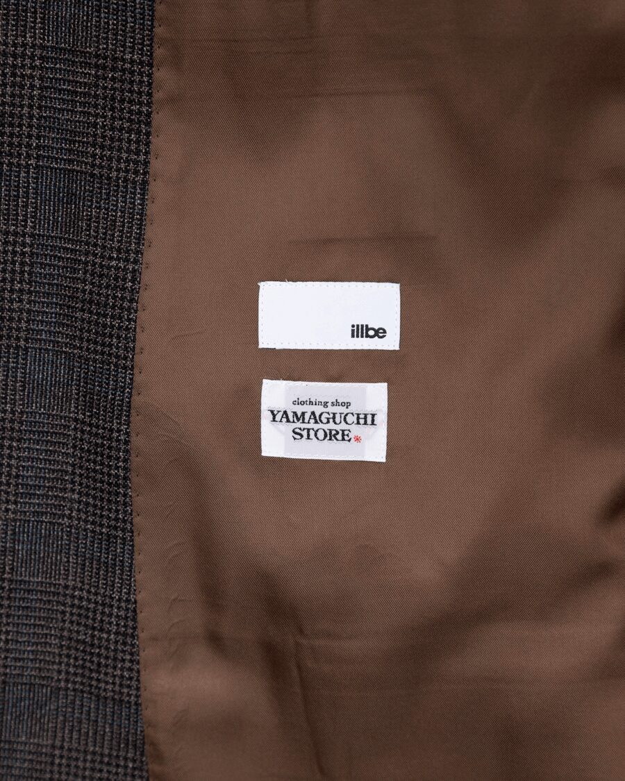 illbe × YAMAGUCHI STORE　6B DOUBLE SET UP SUIT