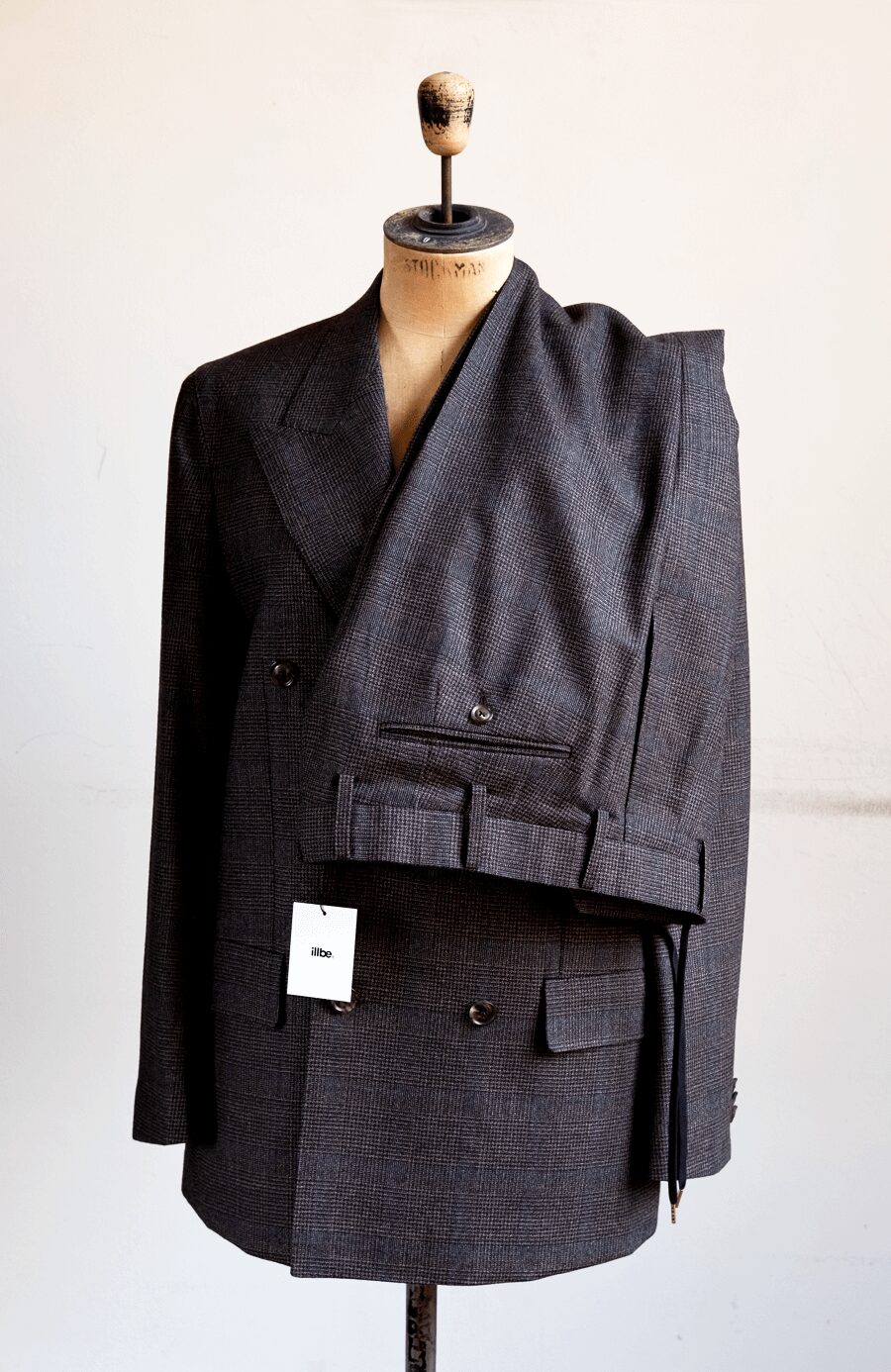 illbe × YAMAGUCHI STORE　6B DOUBLE SET UP SUIT