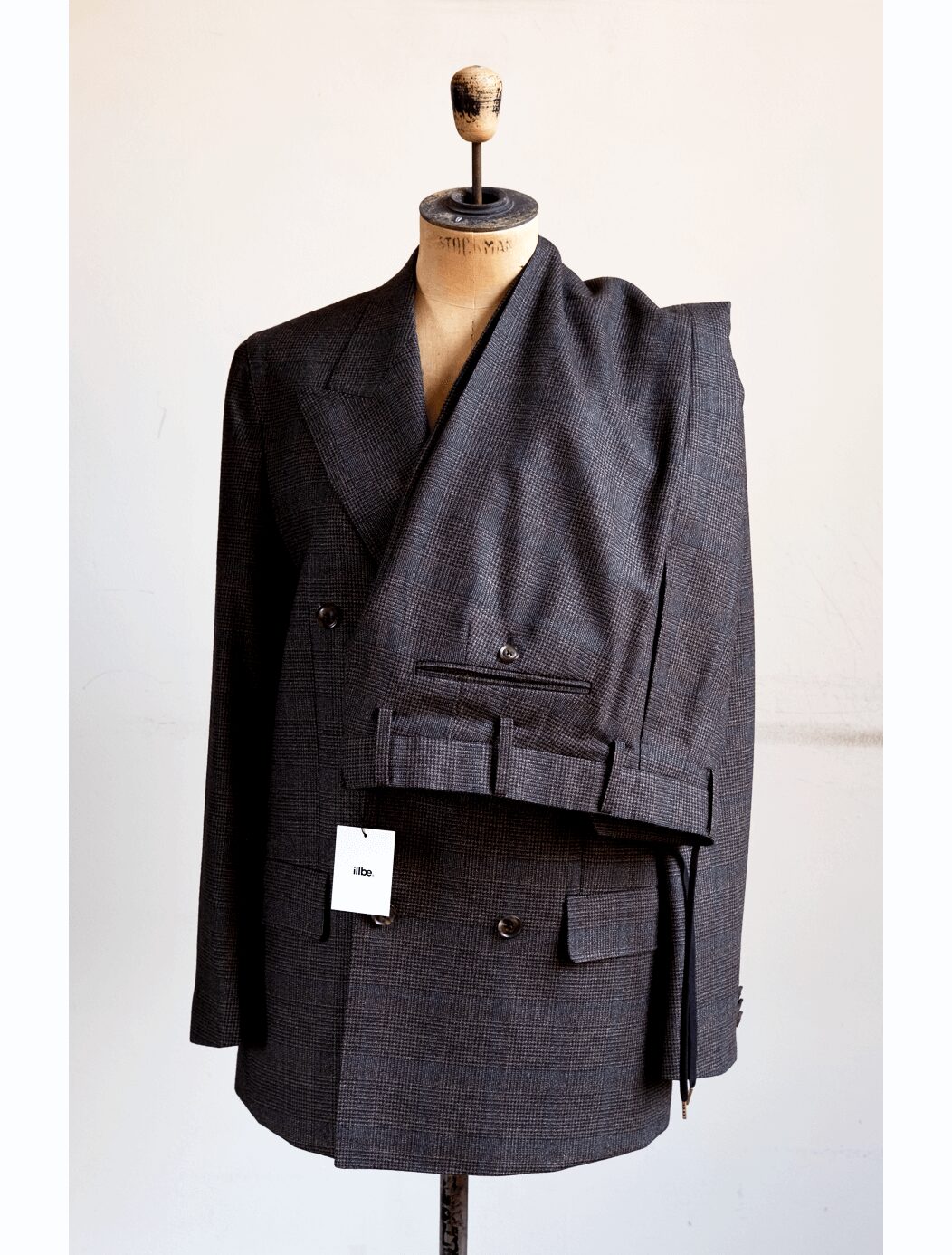 illbe × YAMAGUCHI STORE　6B DOUBLE SET UP SUIT