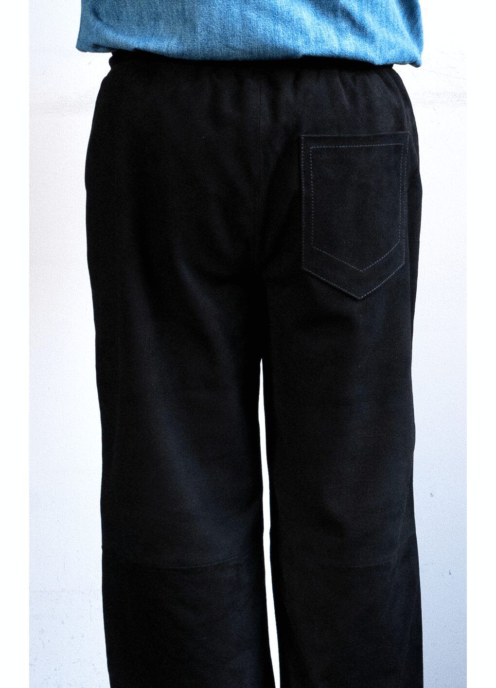 A.M LONDON　SUEDE TRACK PANTS