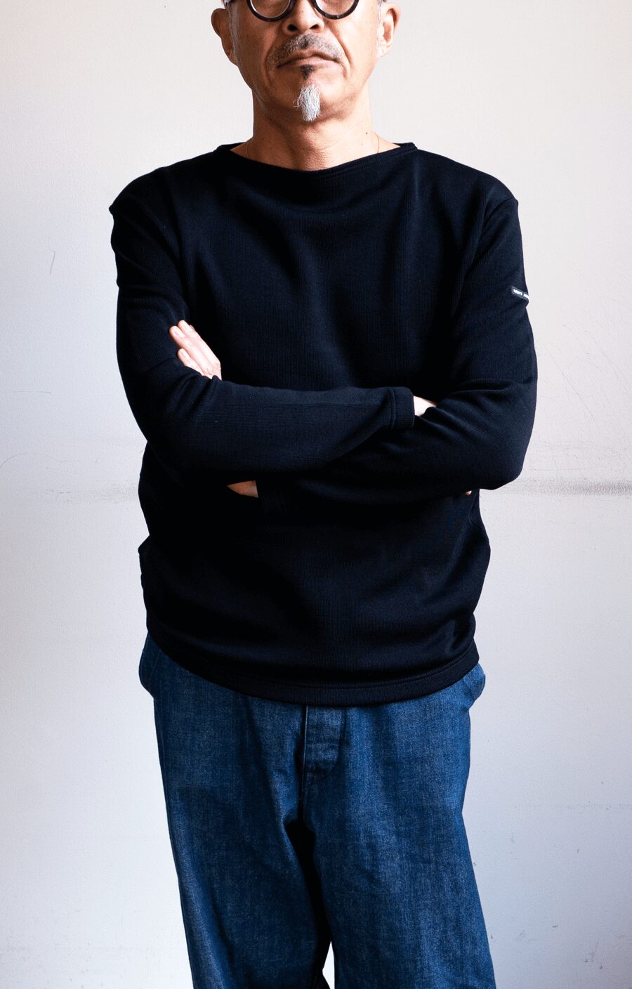 SAINT JAMES　DOUBLE FACE SWEATER