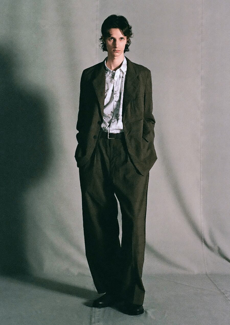 NICENESS　CLOVERLEAF CHECK JACKET “W.ROLAND ”