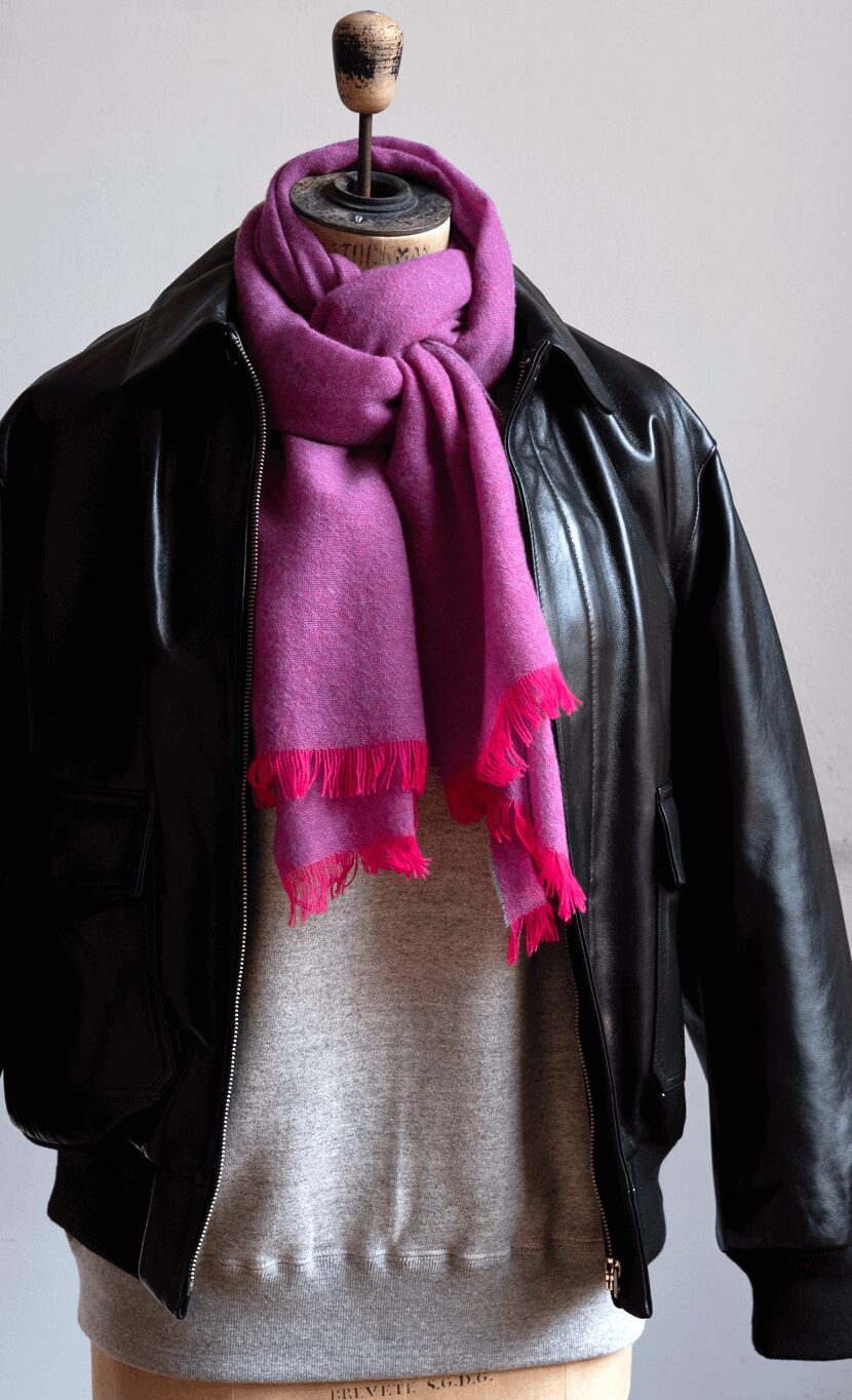MA.AL.BI.　Mix Colour Cashmere Stole
