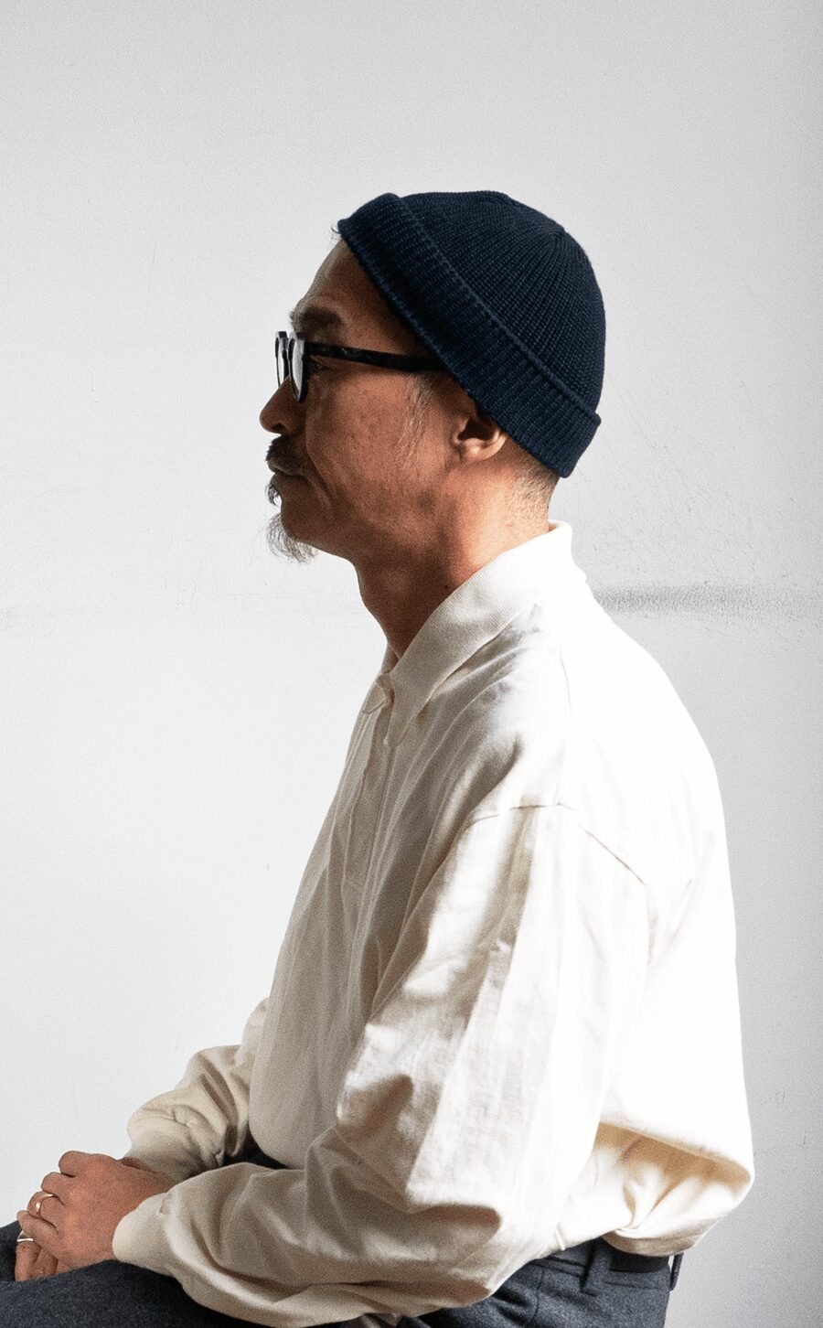 ITALIA　DEAD STOCK WOOL/ACRYLIC WATCH CAP