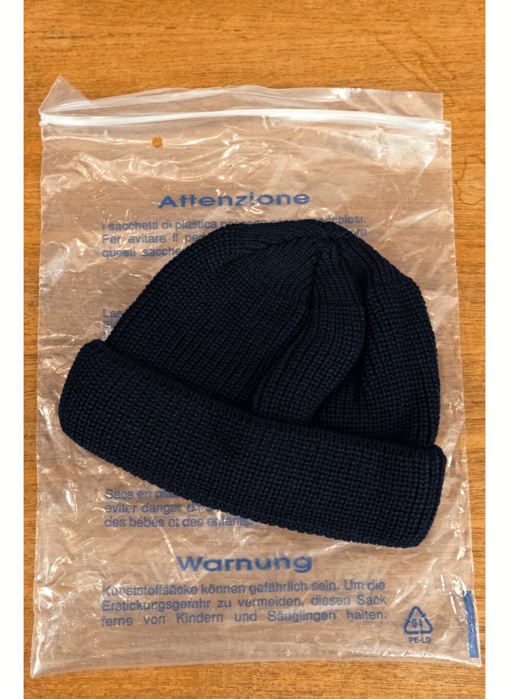 ITALIA　DEAD STOCK WOOL/ACRYLIC WATCH CAP