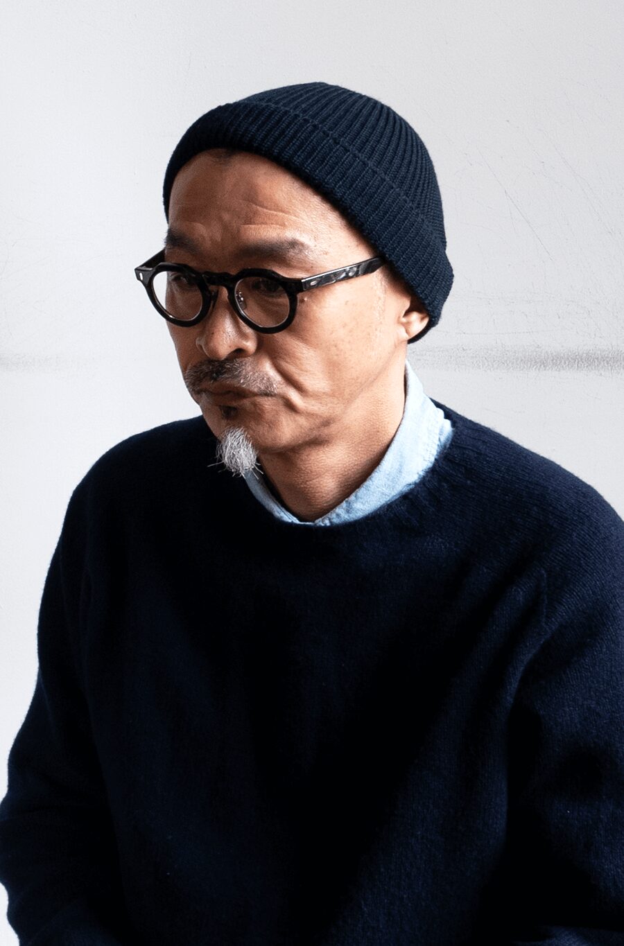 ITALIA　DEAD STOCK WOOL/ACRYLIC WATCH CAP