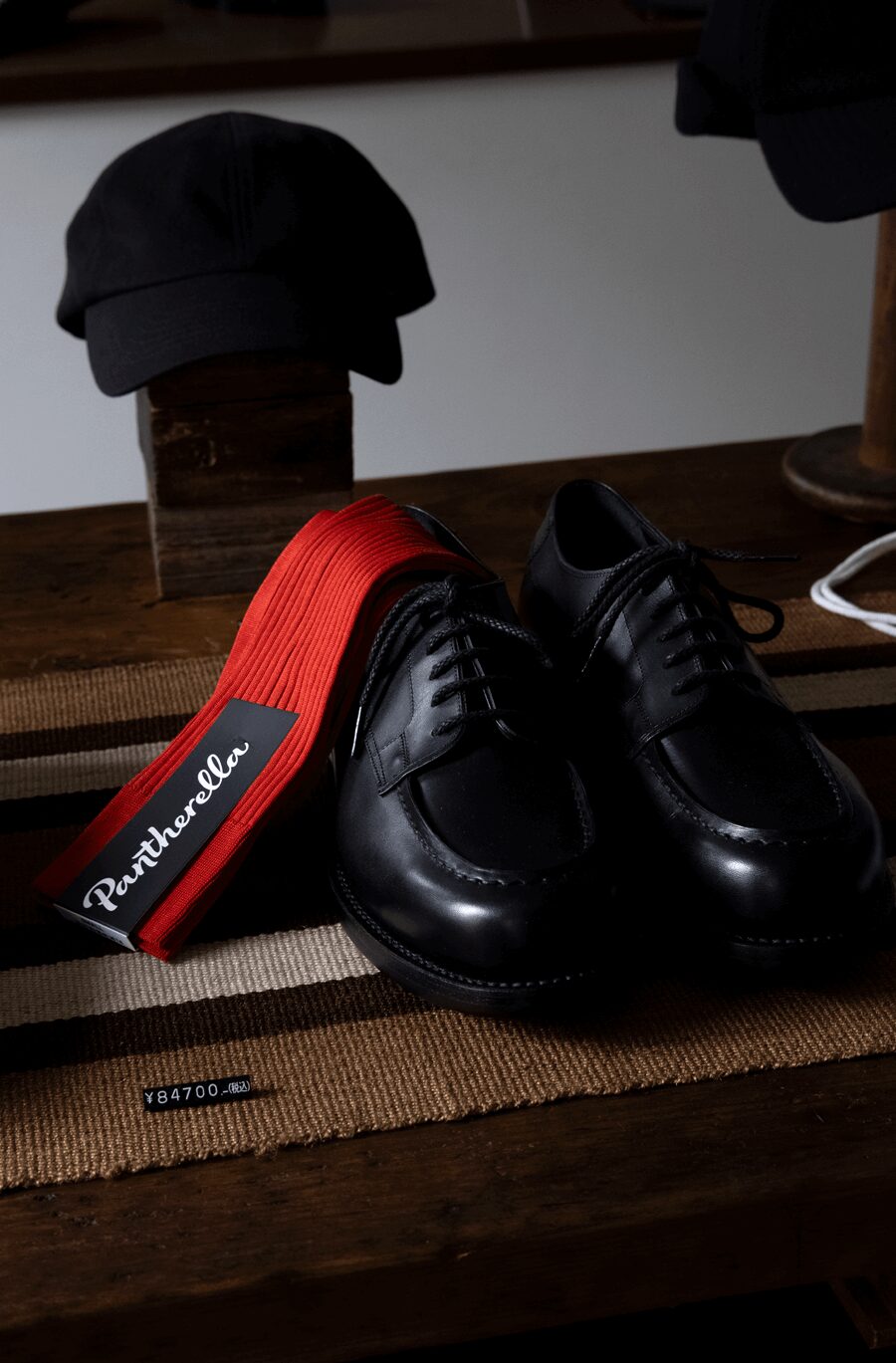 Pantherella　Fil d’Ecosse Cotton×Nylon  Rib Socks “DANVERSE”