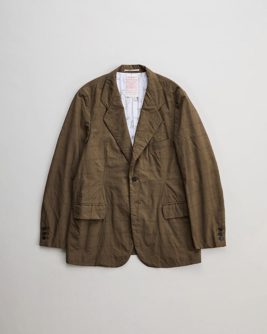NICENESS　CLOVERLEAF CHECK JACKET “W.ROLAND ”