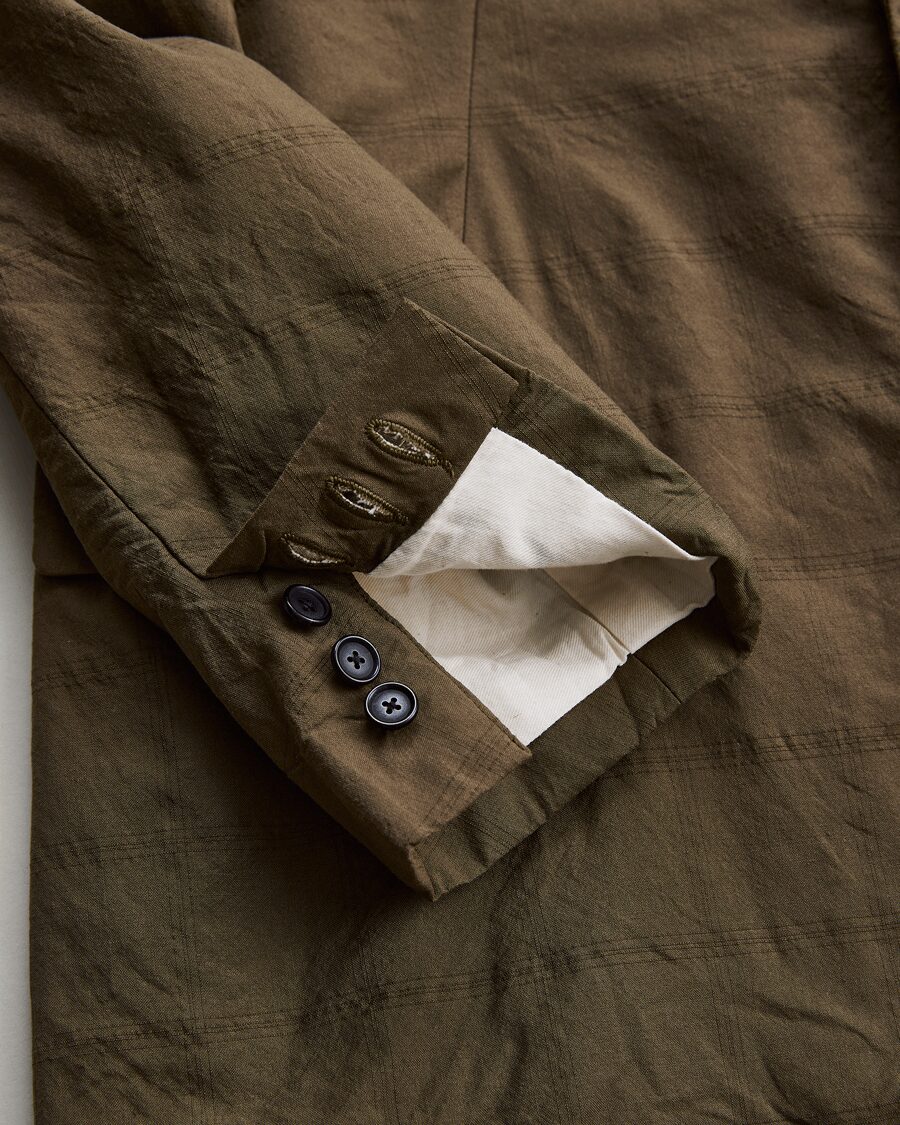 NICENESS　CLOVERLEAF CHECK JACKET “W.ROLAND ”