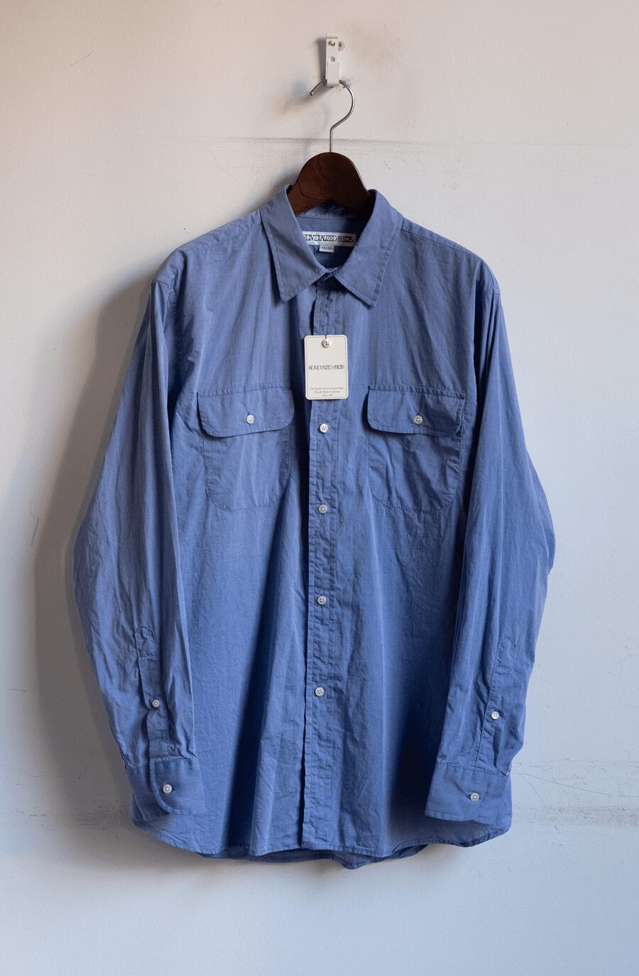 INDIVIDUALIZED SHIRTS　Dress Chambray New 2poc Work Shirt