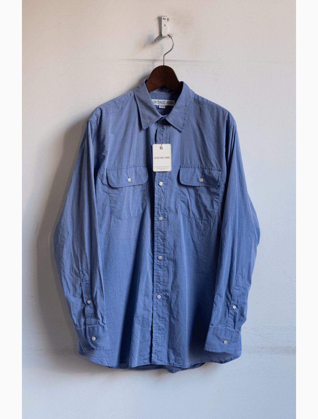 INDIVIDUALIZED SHIRTS　Dress Chambray New 2poc Work Shirt
