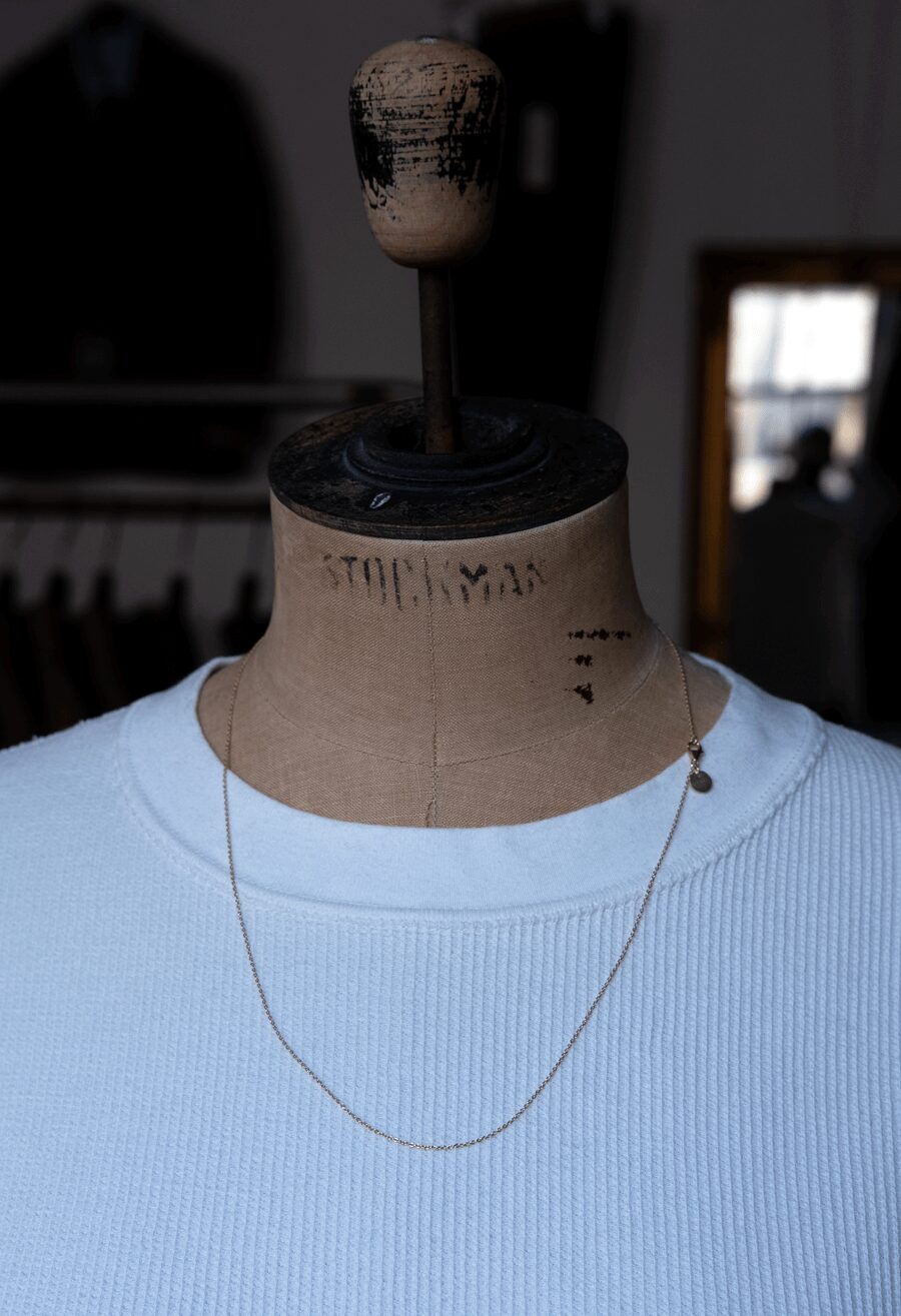 ERA.　TWNKL AZK NARROW NECKLESS 10K X-Long