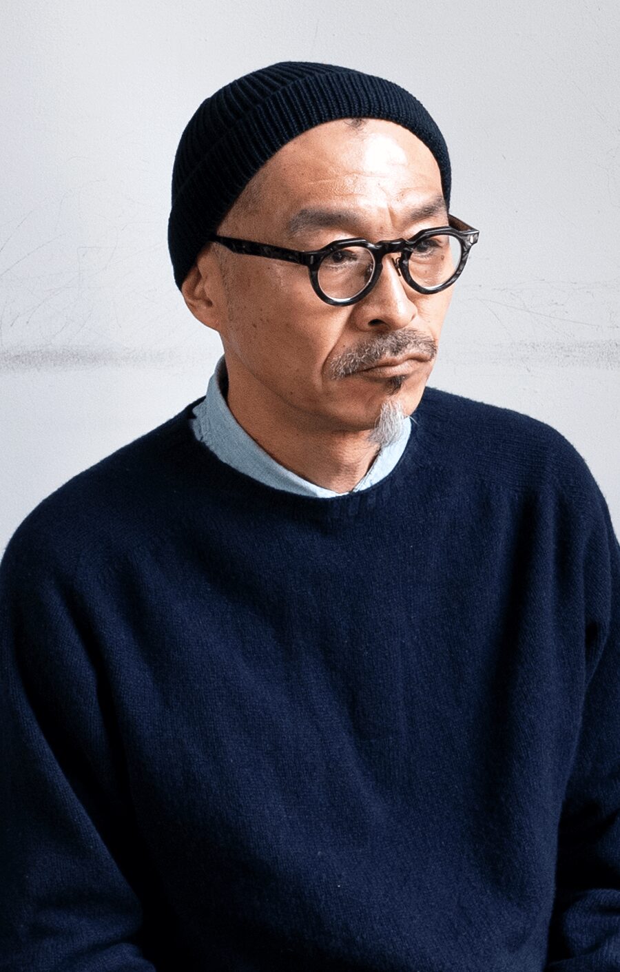 ITALIA　DEAD STOCK WOOL/ACRYLIC WATCH CAP