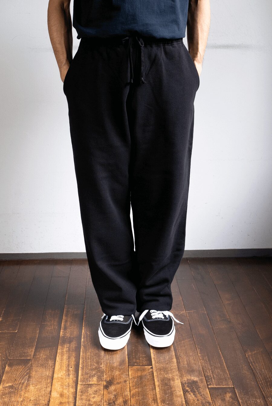 COMOLI　コットン裏毛 パンツ