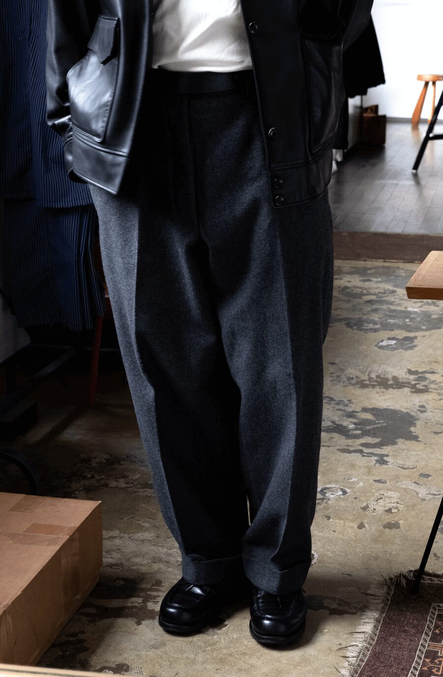 RENDO　”GB001″ APRON FRONT DERBY