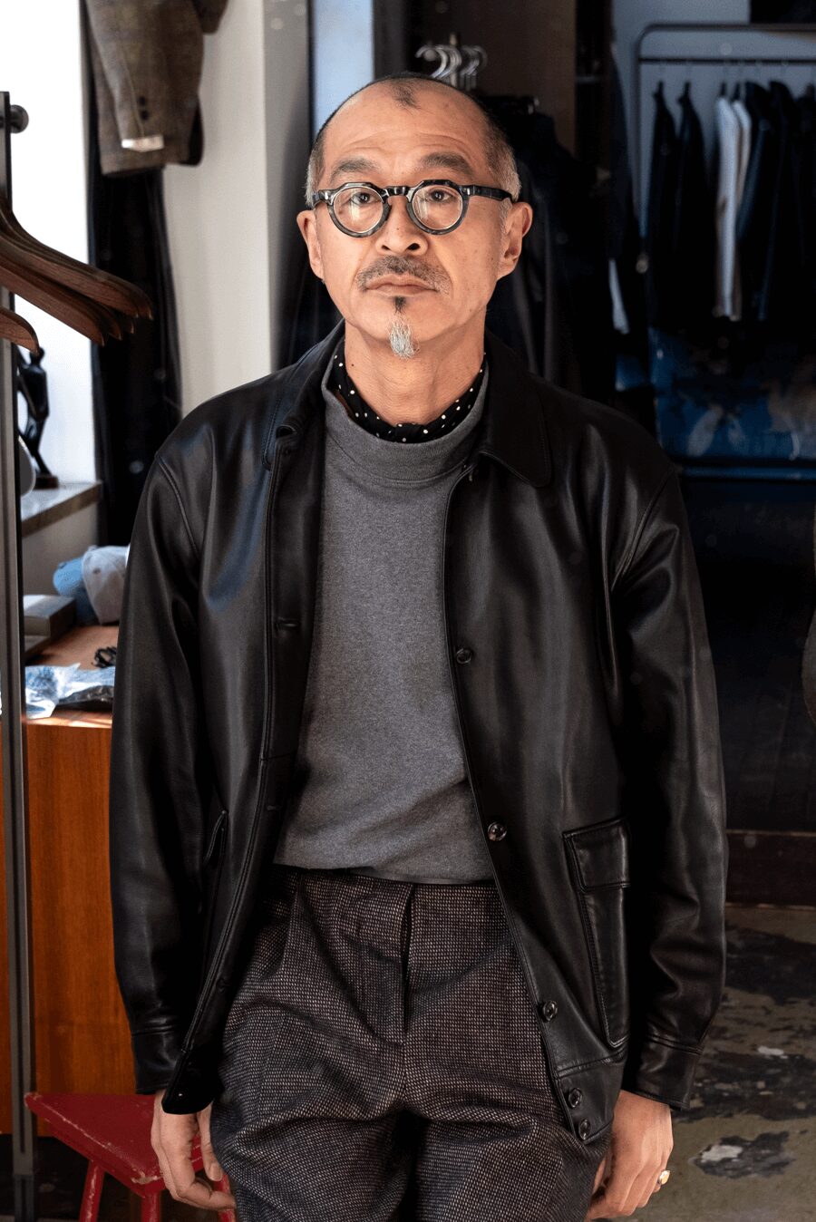 SAINT JAMES　MOCK NECK GIENSⅡ