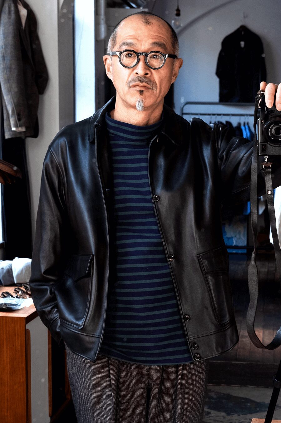 SAINT JAMES　MOCK NECK GIENSⅡ