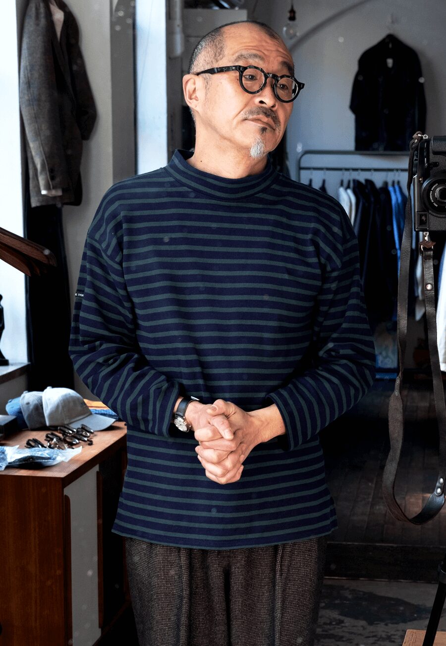 SAINT JAMES　MOCK NECK GIENSⅡ