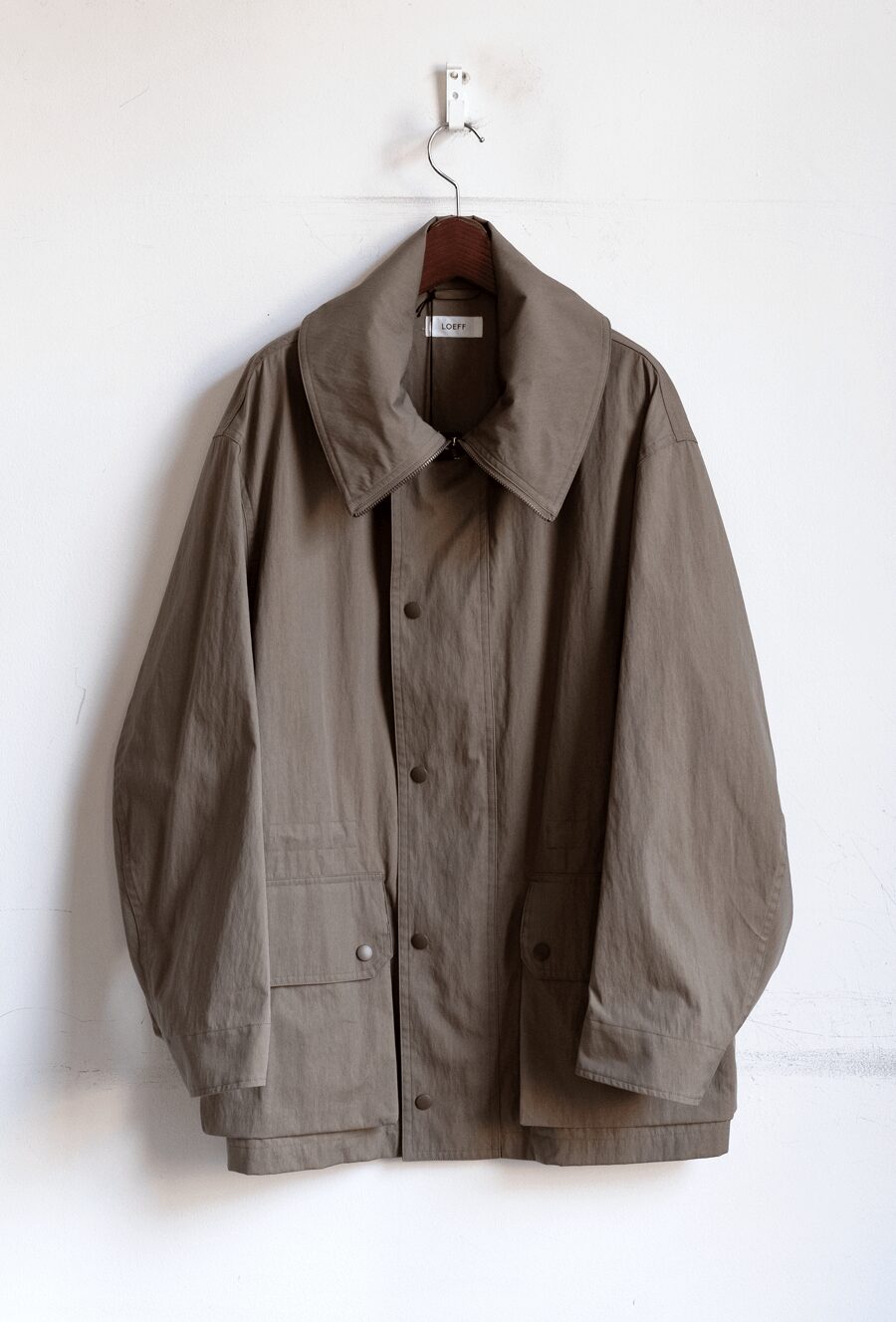 LOEFF　COTTON NYLON OX FIELD JACKET