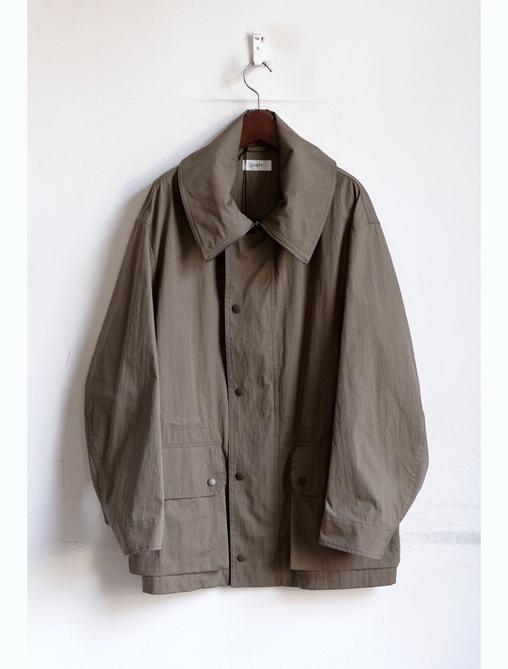 LOEFF　COTTON NYLON OX FIELD JACKET