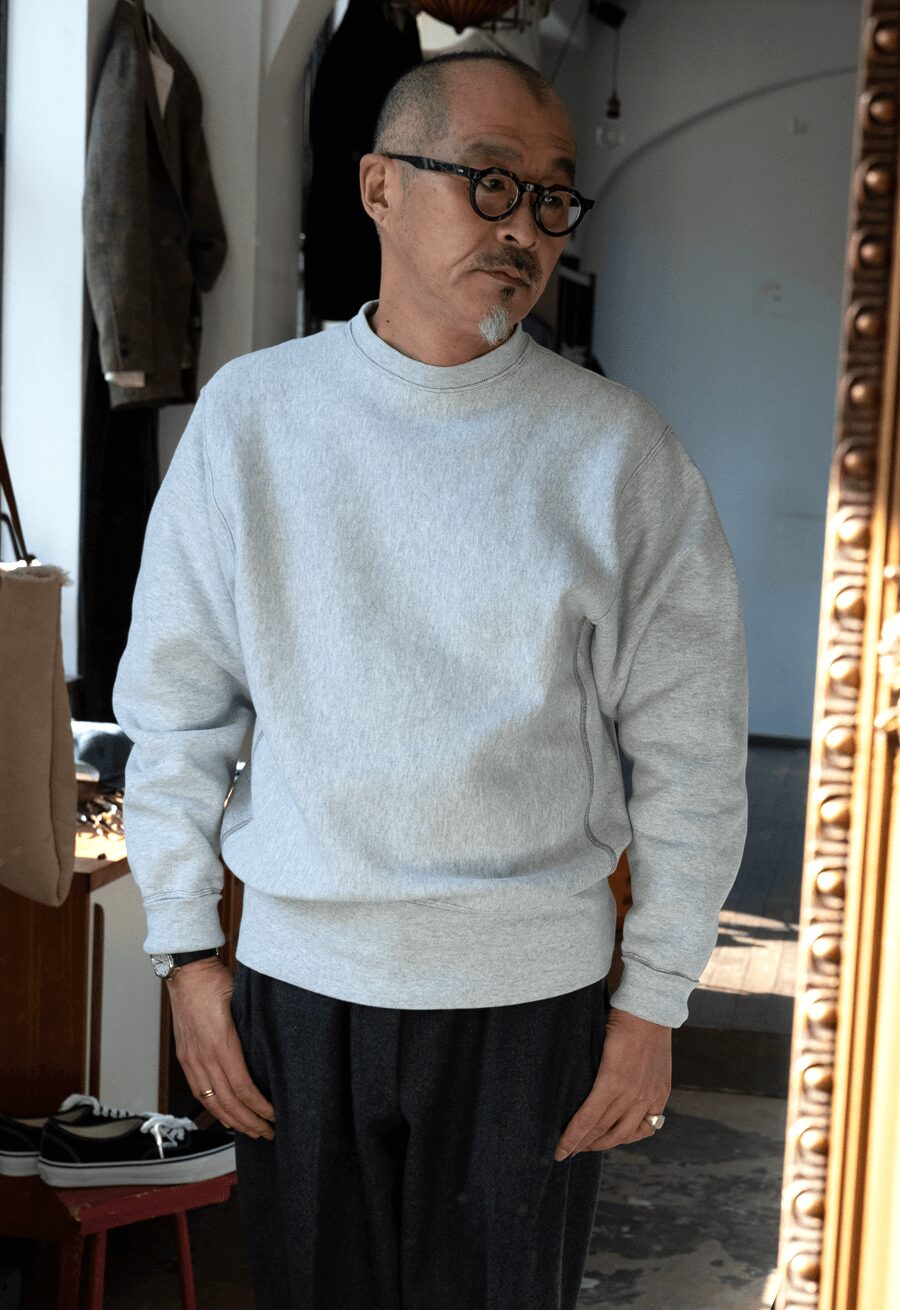 CAMBER　#234 Cross-Knit Heavy Weight Sweat Shirt