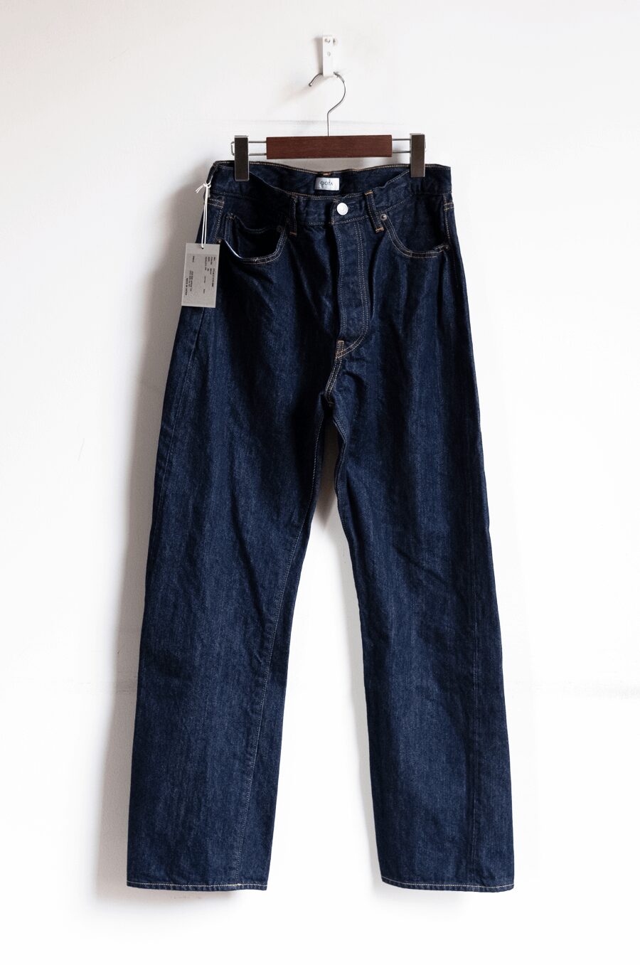 CIOTA　Straight 5 Pocket Pants Navy（One Wash）