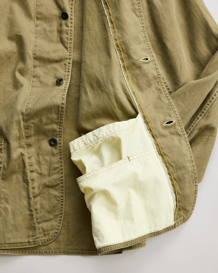 NICENESS　VINTAGE TREAT HERRINGBONE COVER ALL “H.LEEROY  ”