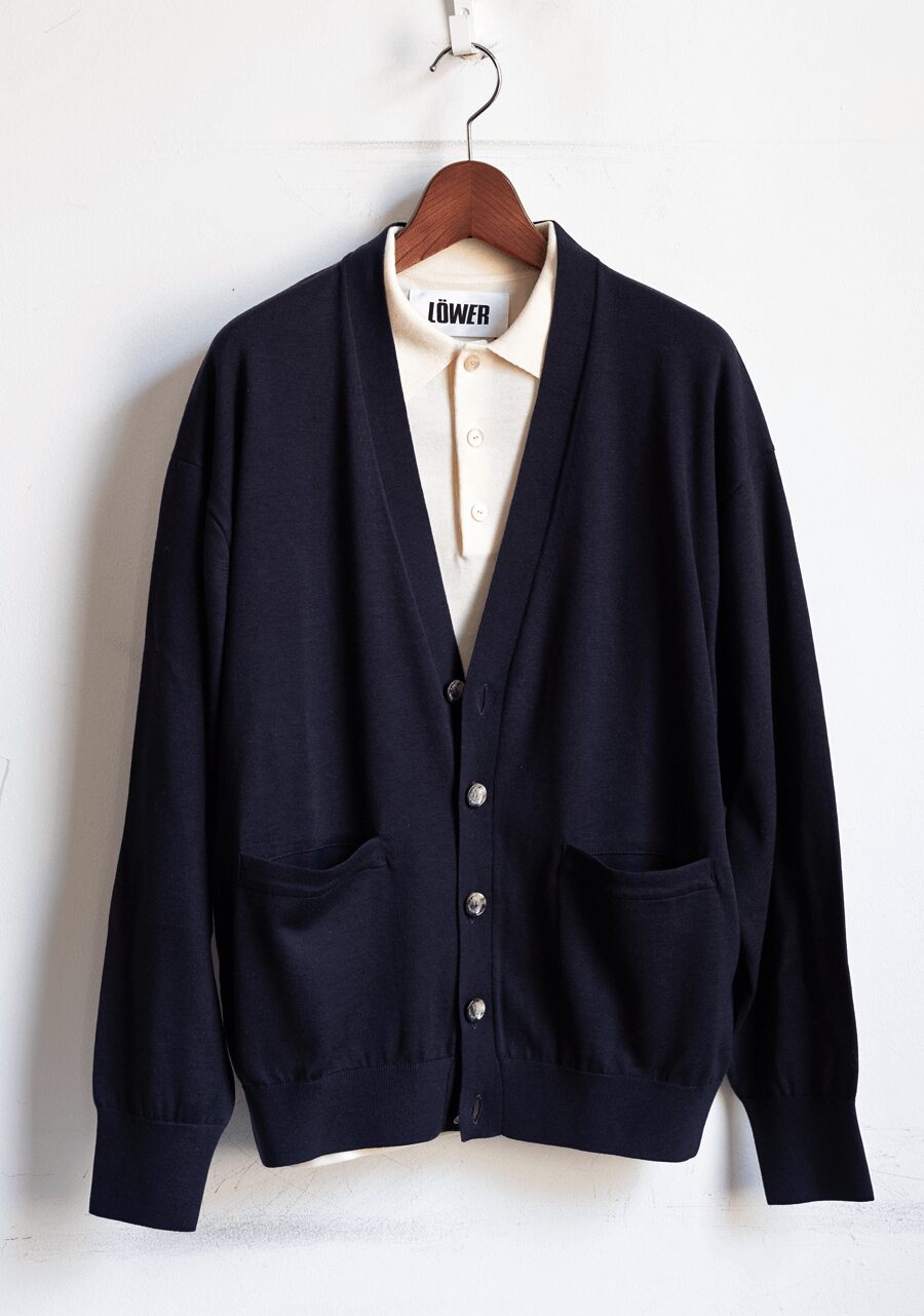 LÖWER　30G Silk Cotton Polo-shirts