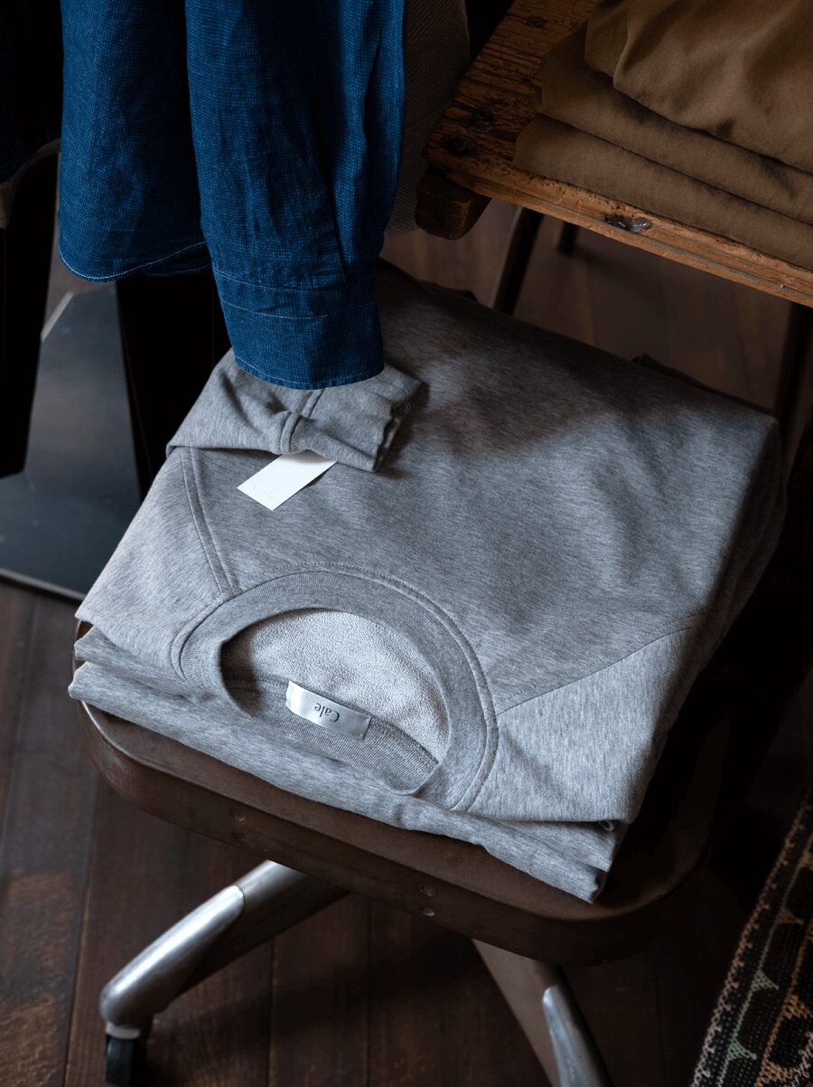 Cale　36ゲージ裏毛 LONG SLEEVE