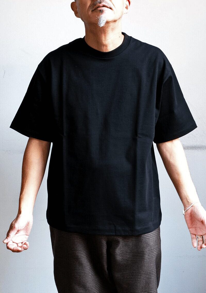 ATON　12/- AIR SPINNING LOOSE FIT T-SHIRT