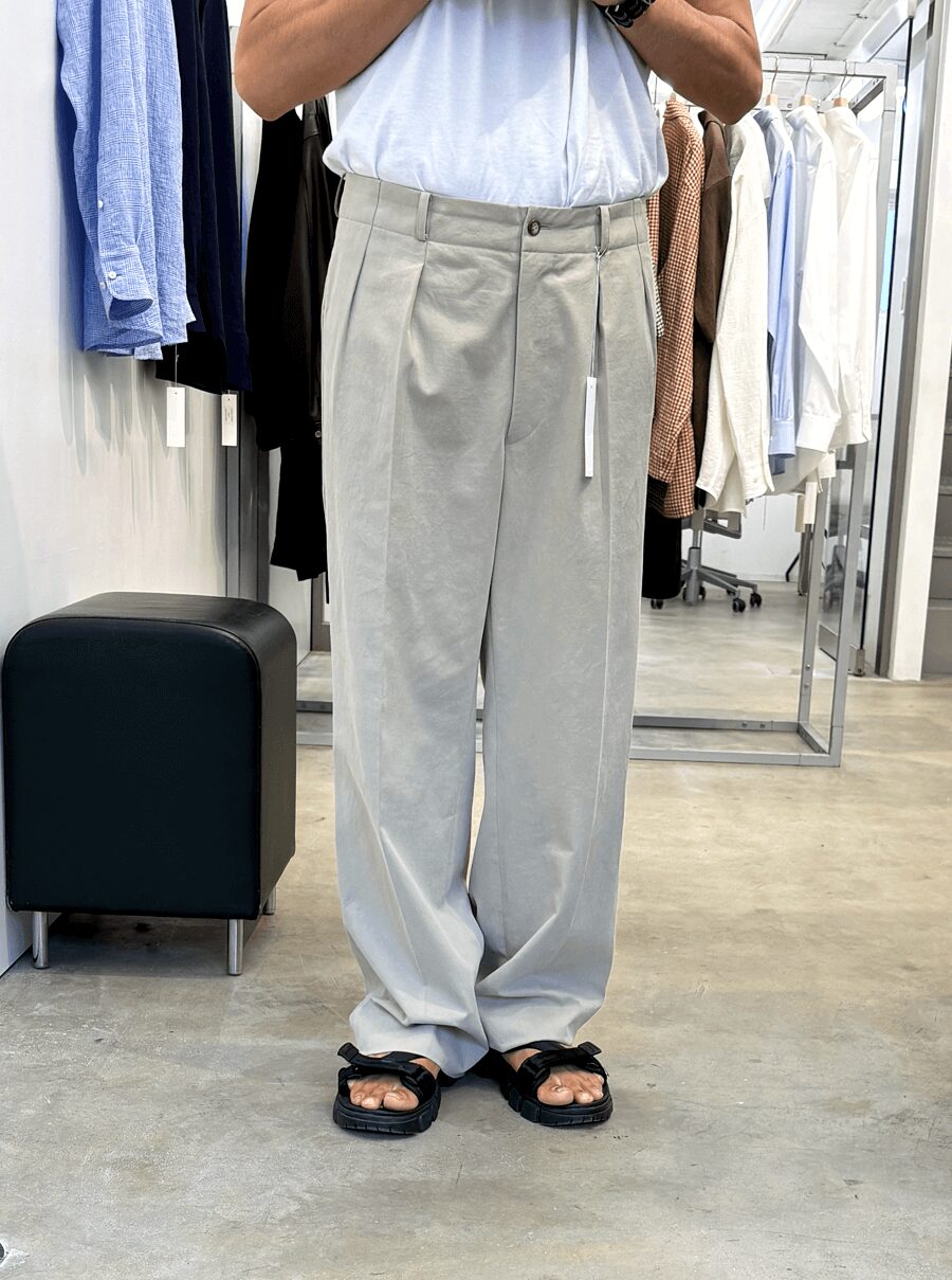 Cale　Nidom Finish Chino Tracker Jacket & 2-Tuck Trousers