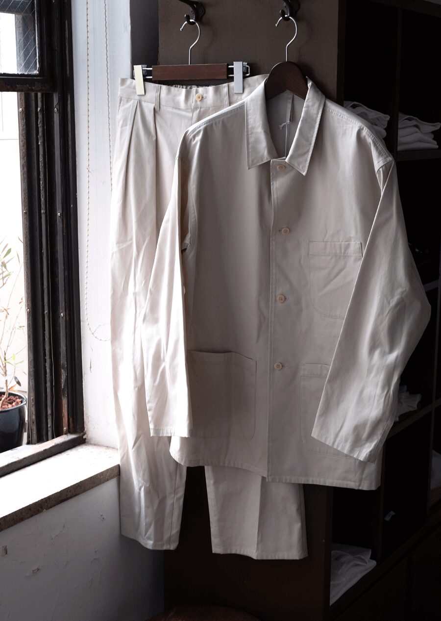 ERA.　SUMMER GABARDINE PAJAMAALL & CLASSIC PANTS