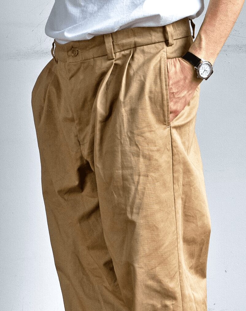 ALL AMERICAN KHAKIS　”CRAMERTON TWILL” RELAXED FIT 2Tacs