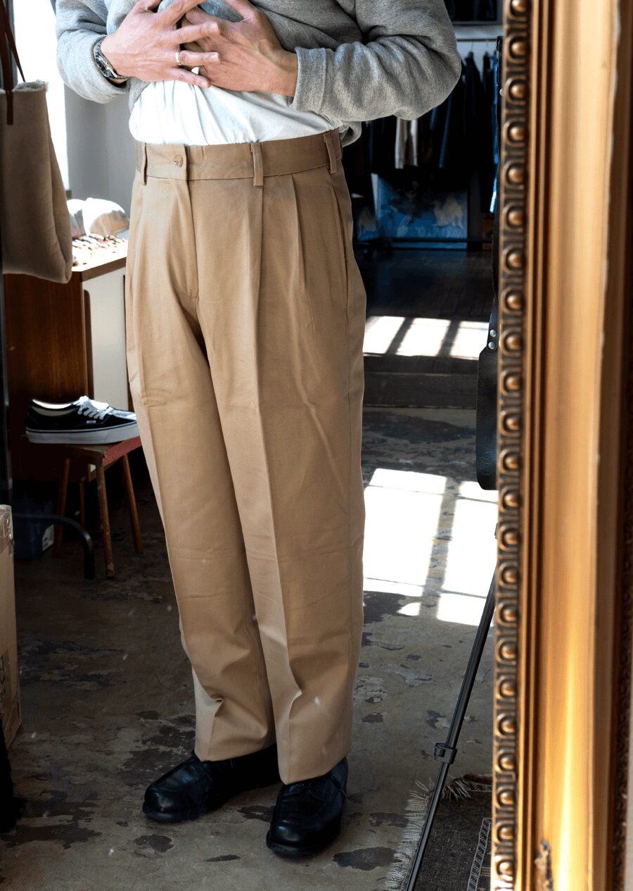 ALL AMERICAN KHAKIS　”CRAMERTON TWILL” RELAXED FIT 2Tacs