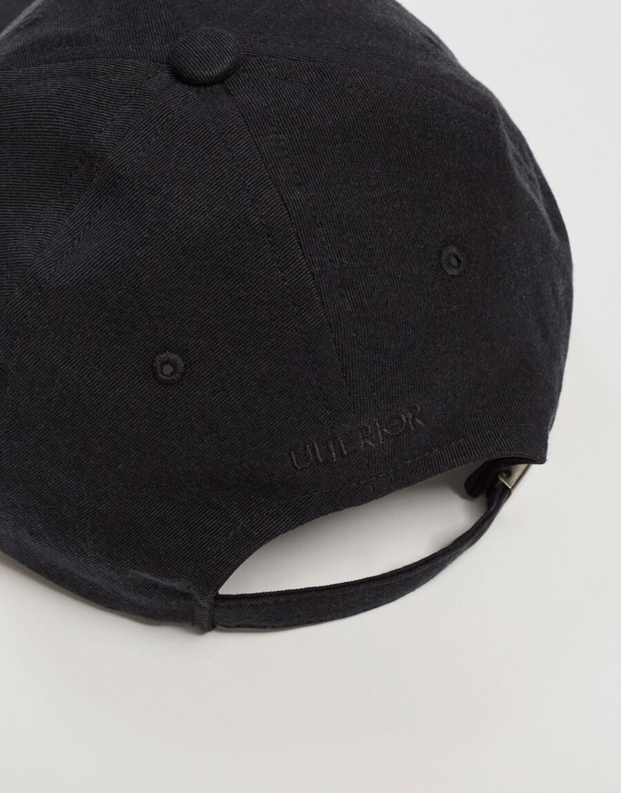 ULTERIOR　RAMIE/COTTON WEST POINT 6 PANELED CAP