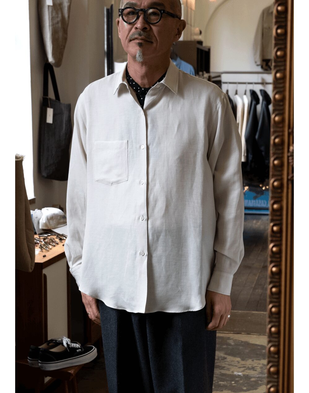 ULTERIOR　TA/R/L TWILL SHIRT