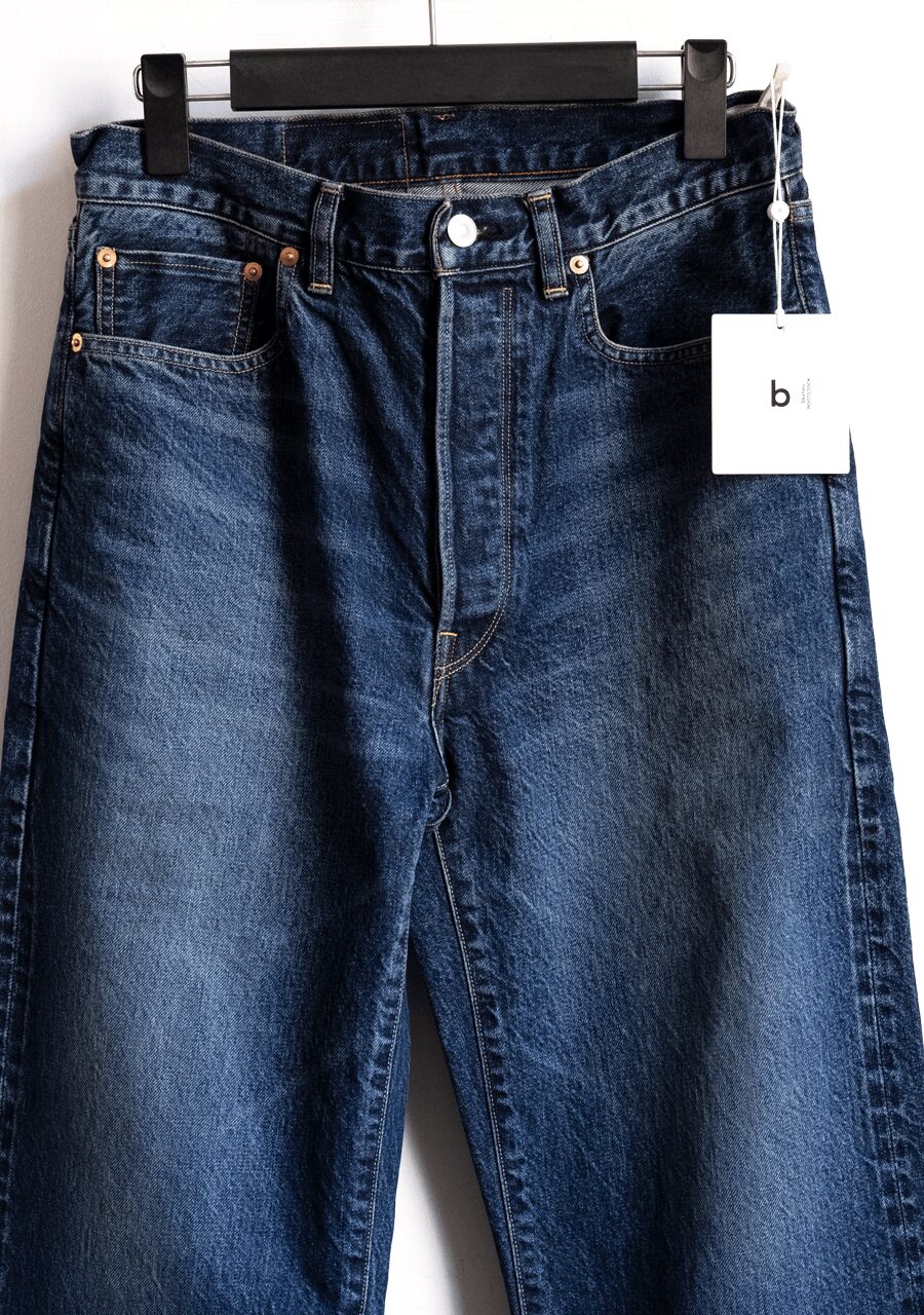 blurhms ROOTSTOCK　13.5oz Denim Pants Narrow USED-Indigo