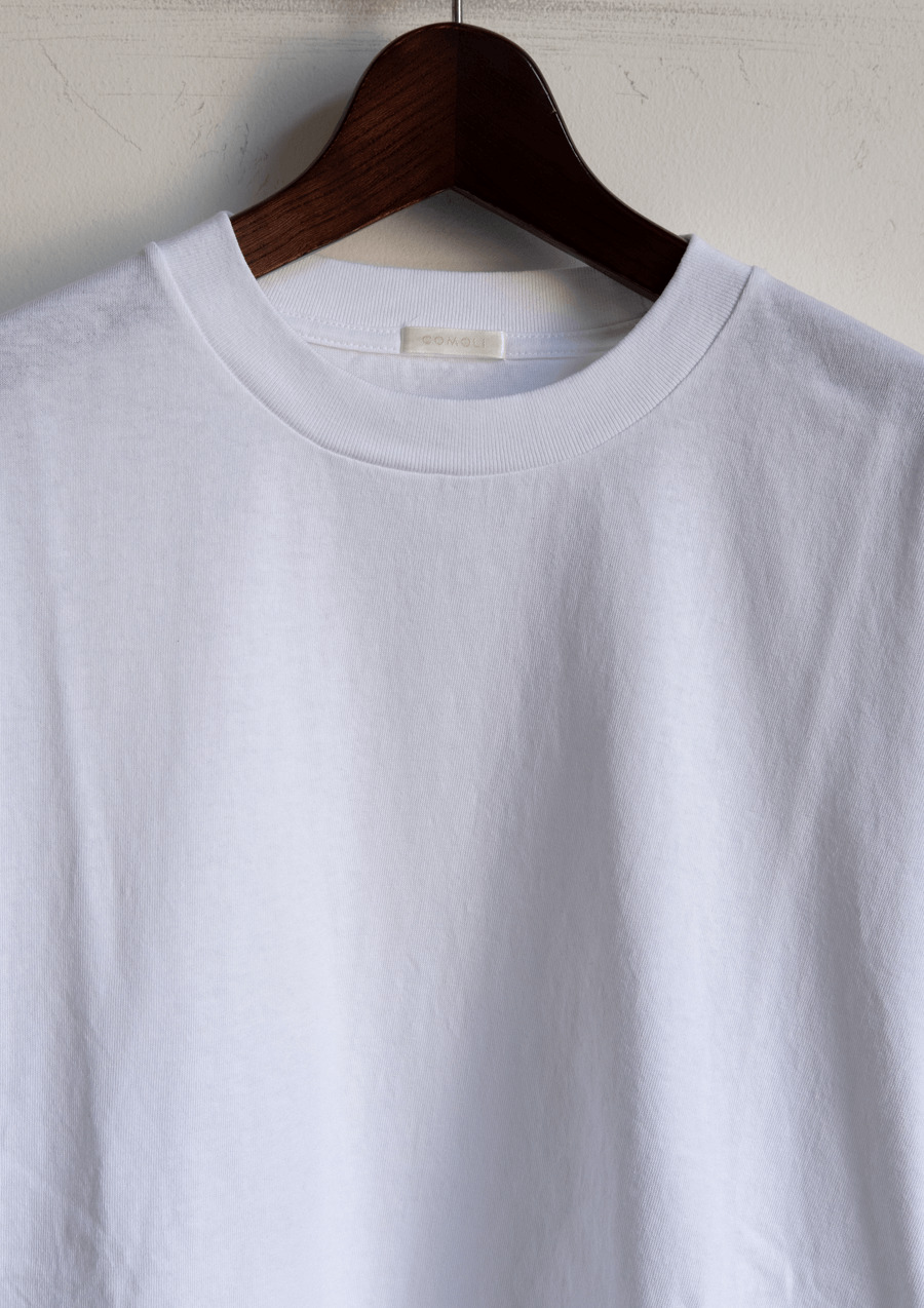 COMOLI　コットンジャージ 半袖Tシャツ