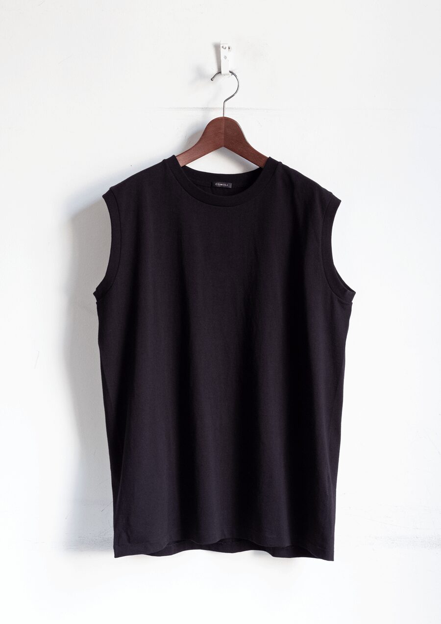 COMOLI　コットンジャージ ノースリーブ
