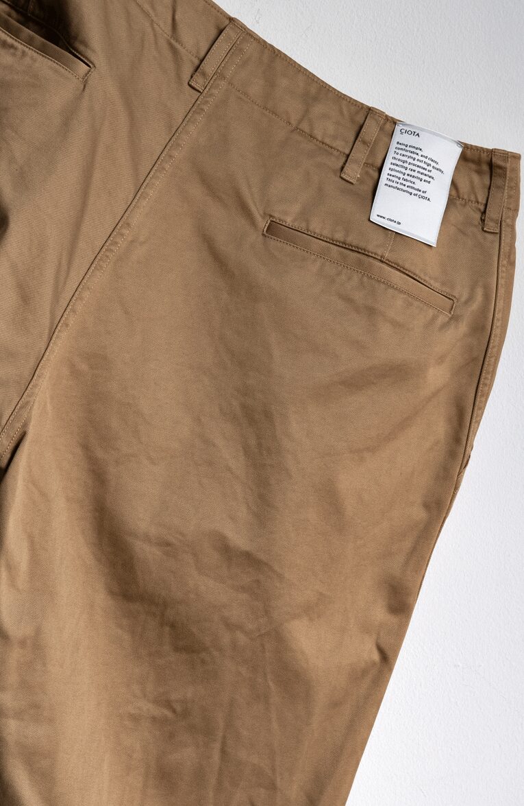 CIOTA　Weapon Chino Cloth Pants 45Khaki