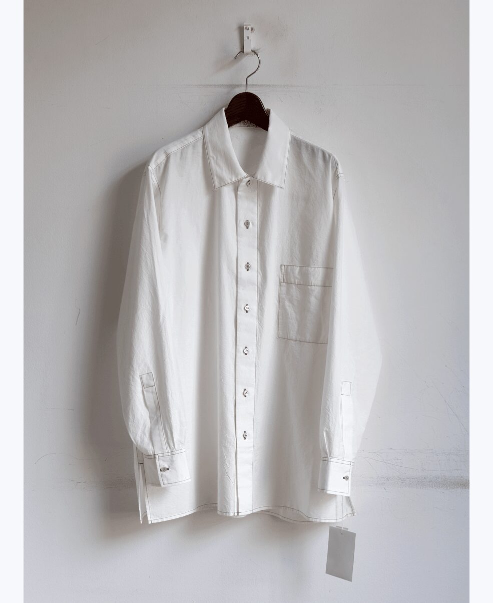 Cale　カディコットン製品染め SHIRTS COVER ALL