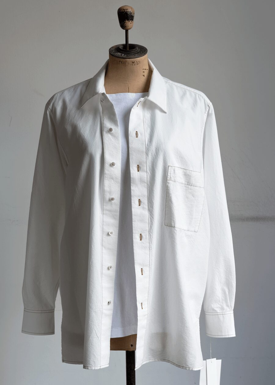 Cale　カディコットン製品染め SHIRTS COVER ALL