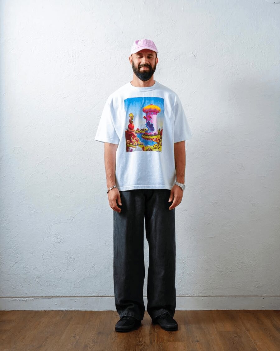 TOUGHER　JIM WOODRING BREA S/S TEE “ECHOLALIA”