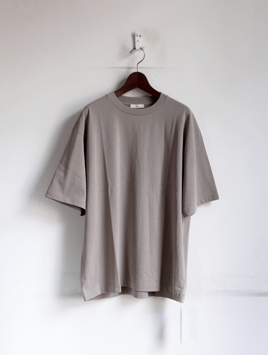 ATON　FRESCA PLATE LOOSE FIT T-SHIRT
