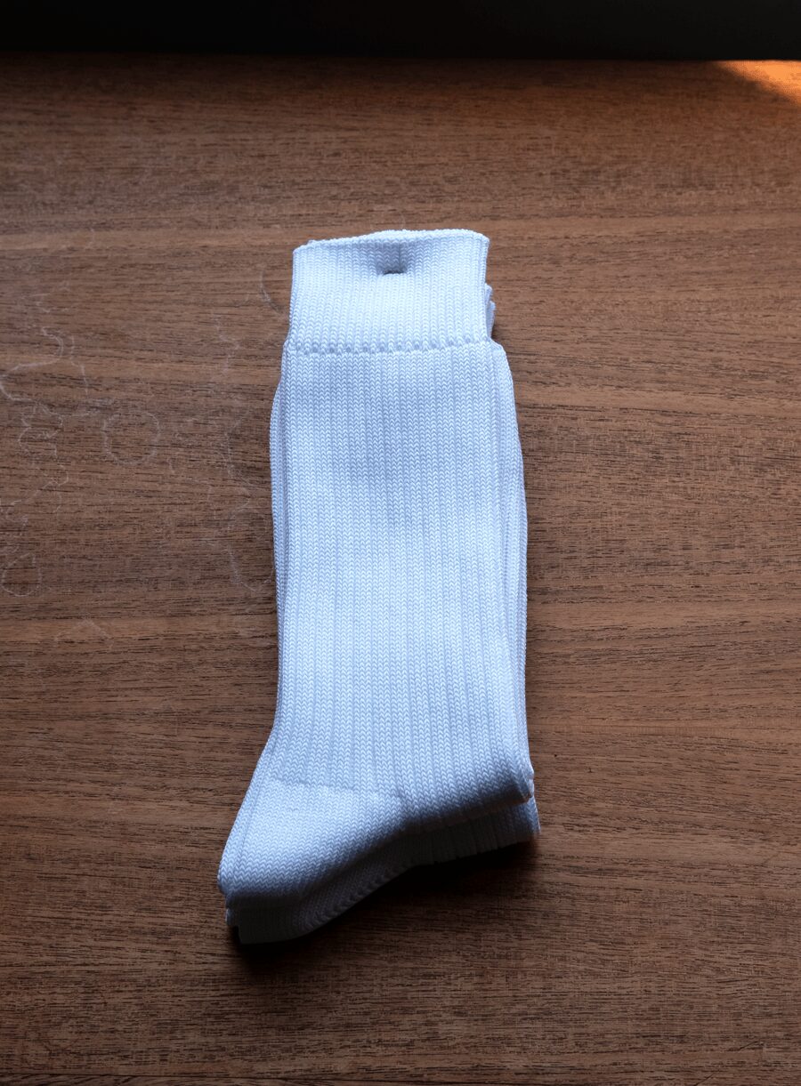 keylime Cotton Rib Socks