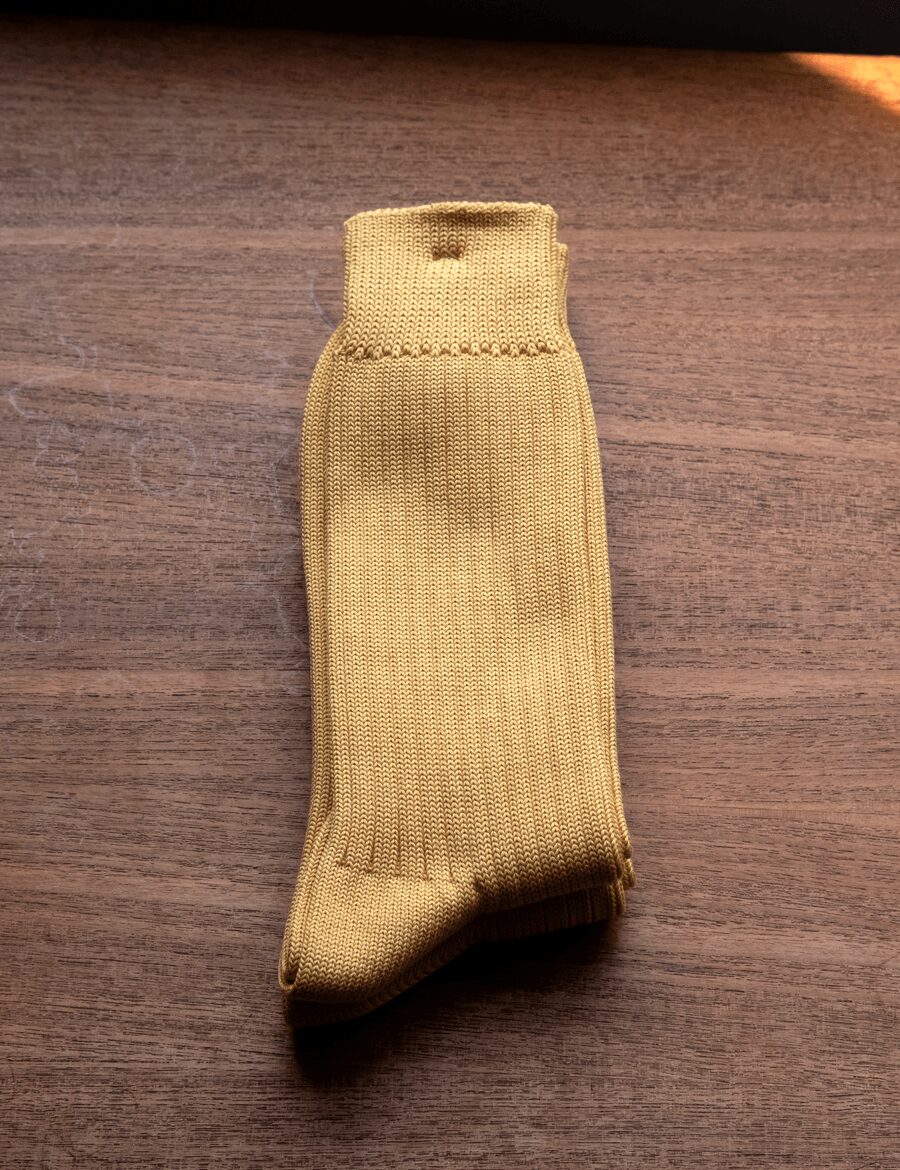 keylime Cotton Rib Socks