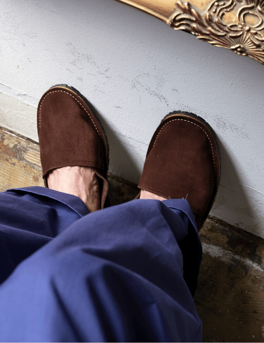 AVARCA MENORQUINA　AFELAPADO FLAT SHOES