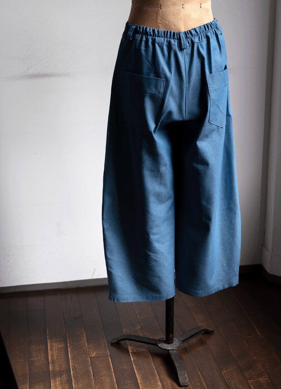 Worker’s Nobility　O Pants Blue Denim & Caramel Tuscany